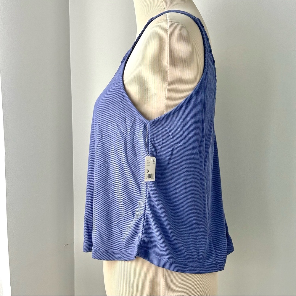 🍒NWT Free People Intimately Dani Tank Top in Dusty Iris. Size: XS - Picture 4 of 11